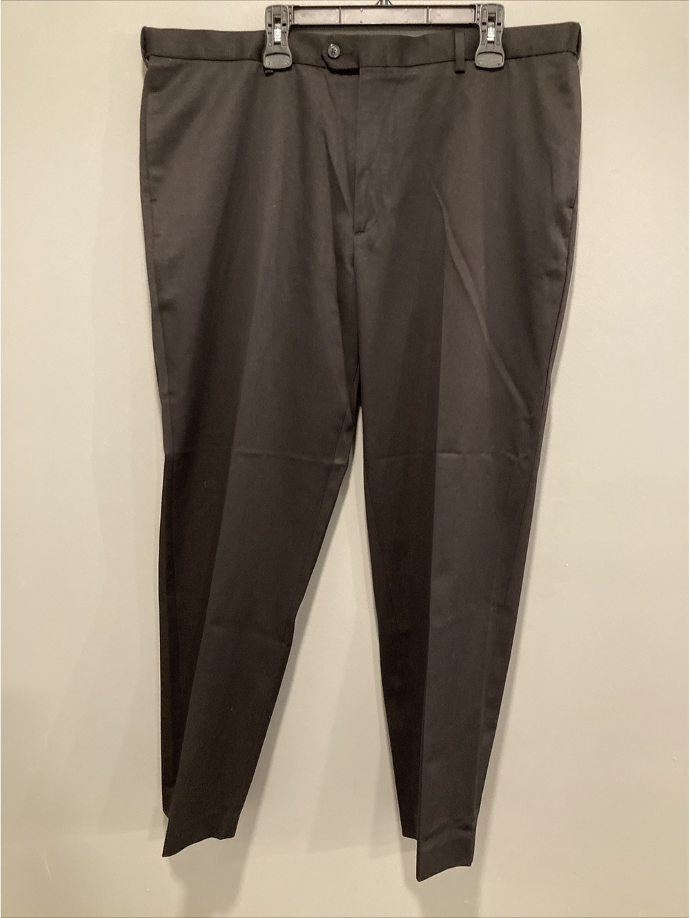 Perry Ellis Portfolio Mens Size 42x32 Black Classic Fit Dress Pants MINT